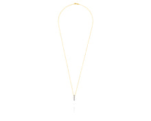 Small Anchor Charm Necklace | Gold Diamond - Vincent Peach Fine Jewelry