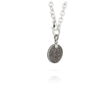 Pavé Disc Chain Necklace - Vincent Peach Fine Jewelry