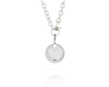 Pavé Disc Chain Necklace - Vincent Peach Fine Jewelry