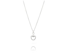 Small Stirrup Charm Necklace - Vincent Peach Fine Jewelry