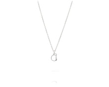 Small Stirrup Charm Necklace