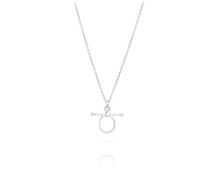 Small Fulmer Bit Charm Necklace