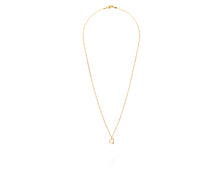 Small Cheval Bit Charm Necklace | Gold