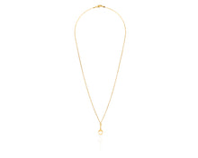 Small Snaffle Bit Charm Necklace | Gold - Vincent Peach Fine Jewelry