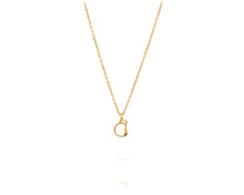 Small Cheval Bit Charm Necklace | Gold
