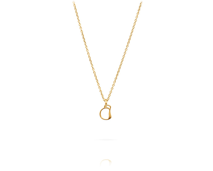 Small Cheval Bit Charm Necklace | Gold - Vincent Peach Fine Jewelry