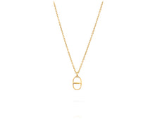 Small Kingston Bit Charm Necklace | Gold