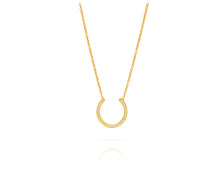 Horseshoe Necklace | Gold