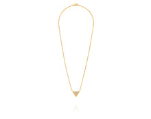 Diamond Triad Necklace | Gold