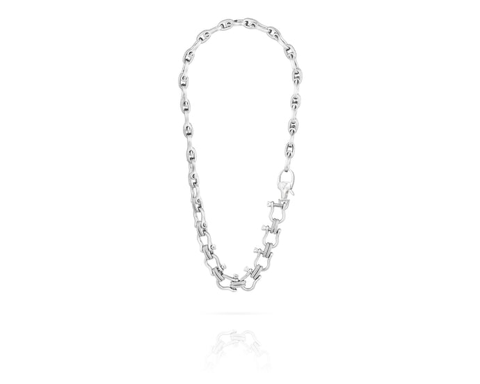 Shackle Infinity Necklace - Vincent Peach Fine Jewelry