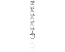 Shackle Infinity Necklace | Diamond - Vincent Peach Fine Jewelry
