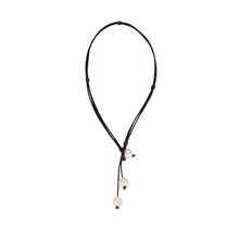 Three Pearls in a Pod Necklace, Freshwater - Vincent Peach Fine Jewelry