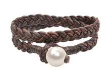 Double Wrap Flat Braid Bracelet | Freshwater - Vincent Peach Fine Jewelry