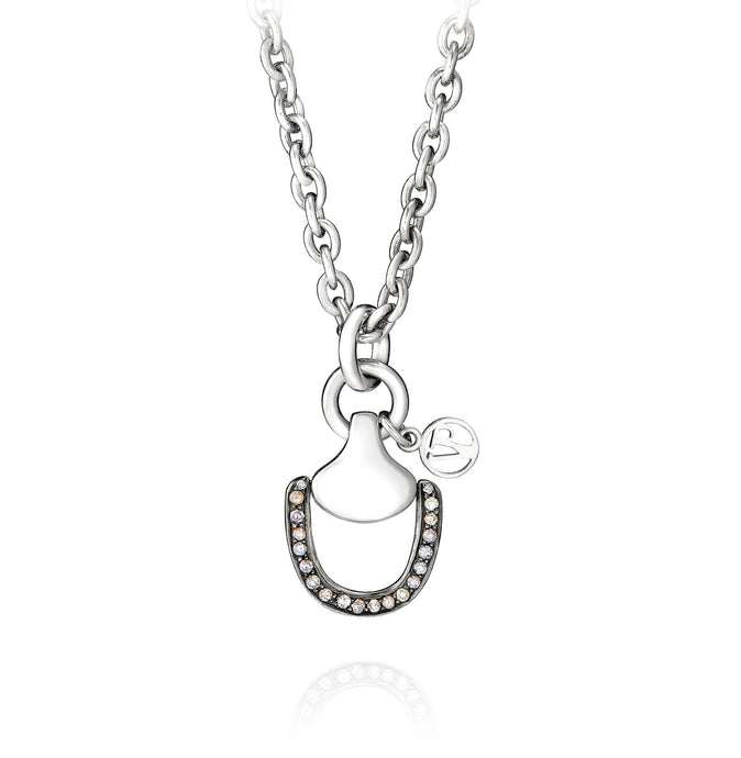 Churchill Downs Necklace | Half Diamond - Vincent Peach Fine Jewelry