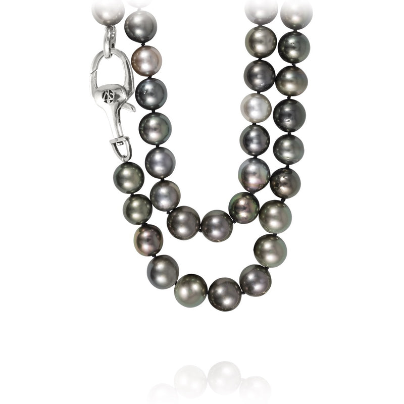 Tahitian Pearl Equestrian Opera Necklace | Vincent Peach