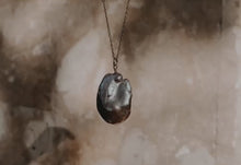 Baroque Pearl Drop Necklace | Pink Pearl