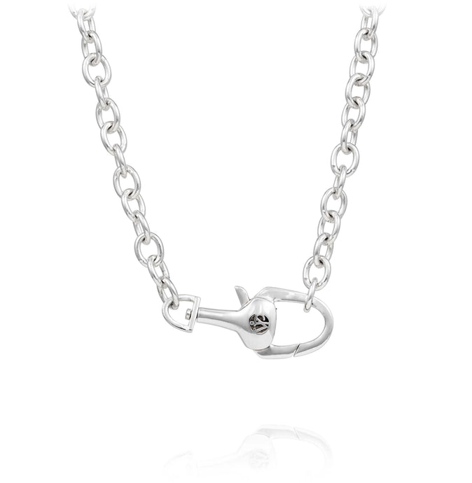 Stirrup Lock Chain Necklace