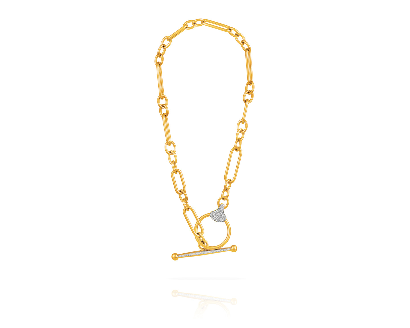 Le' Champion Toggle Necklace | Gold