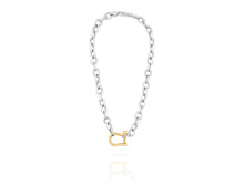 Shackle Chain Necklace | Gold