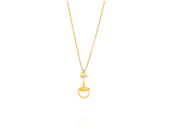 Medium Montana Charm Necklace | Gold