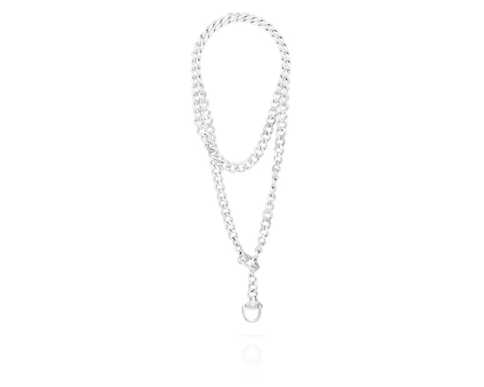 Chain Slider Necklace - Vincent Peach Fine Jewelry